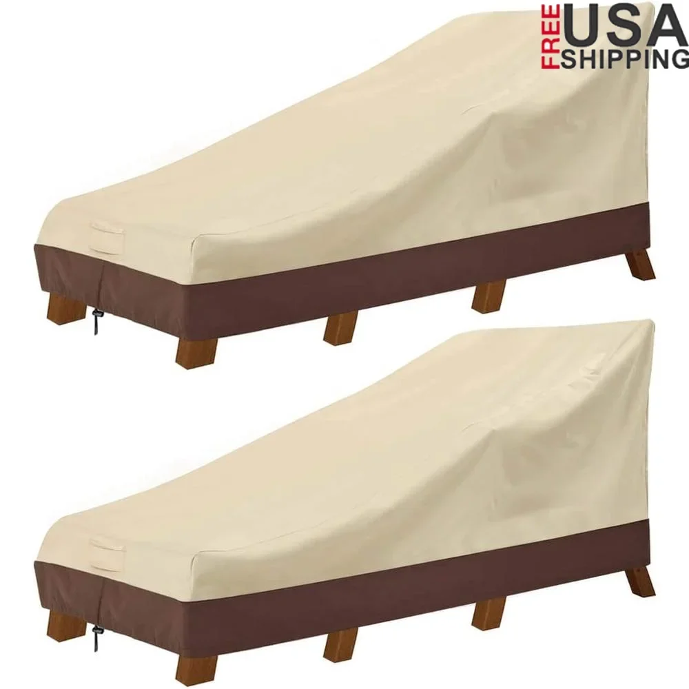 غطاء صالة فناء عالي التحمل مقاوم للماء ومقاوم للأشعة فوق البنفسجية وواقي أثاث خارجي مقاوم للغبار والرياح مع تثبيت #1