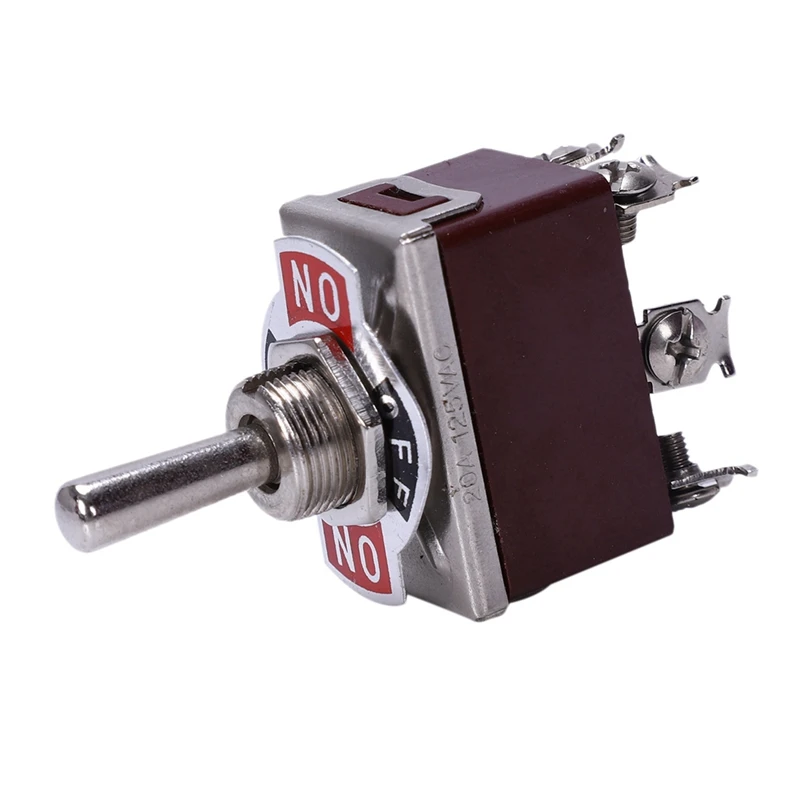 Promotion! 4X AC 250V/15A 125V/20A ON/OFF/ON 3 Position DPDT Momentary Toggle Switch