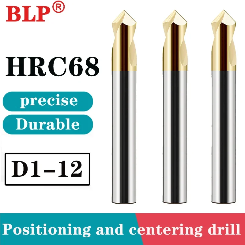 HRC68 2-Flute Aluminum Ball End Platinum Milling Cutter Tungsten Steel Carbide CNC Machinery Maching Special Endmill Tools