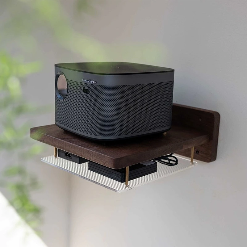 

Projector Solid wood wall-mounted machine top bedroom