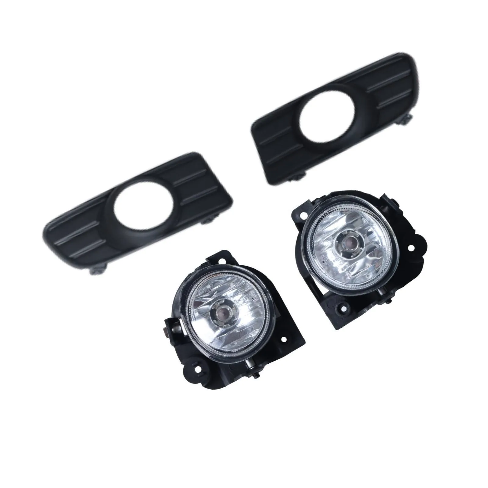 Fog Lights for Mazda BT-50 BT50 UN Series I 2006-2008 front bumper Spot Lamps with wiring Kit set assembly pair Black Cover