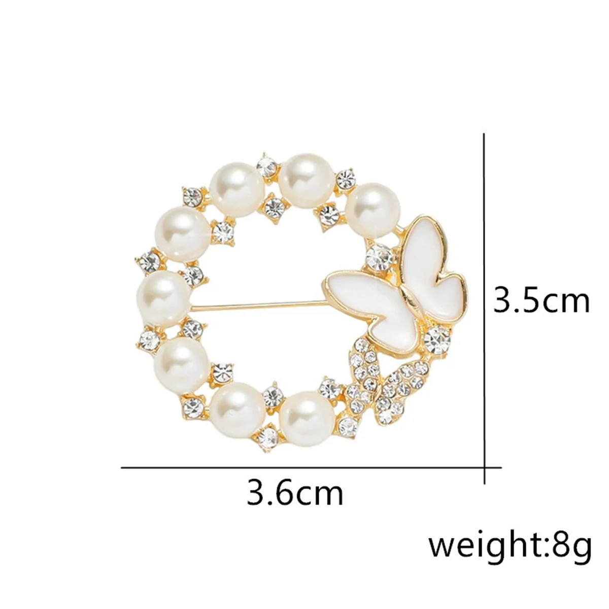 1 قطعة رائعة وأنيقة فراشة إكليل بروش رومانسية الرجعية دبوس سحر مجوهرات فاخرة اكسسوارات مهرجان الحفلات هدية عصرية