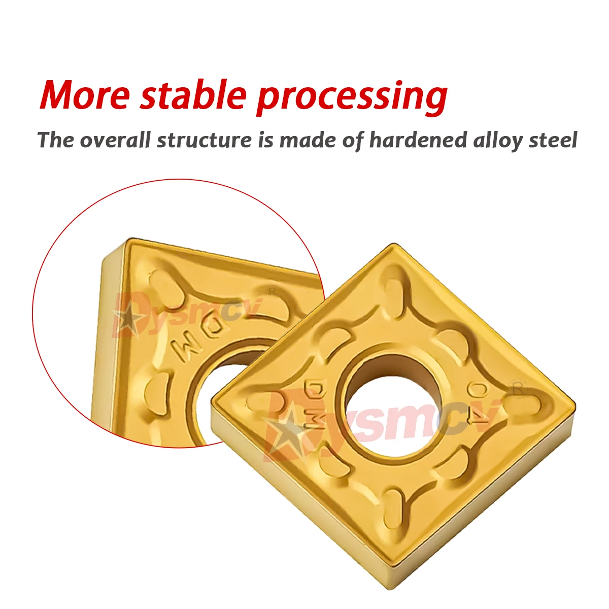 CNMG120404-DM CNMG120408-DM DBC252 DBC251 Turning Inserts Lathe Cutting Cutter Have Good Cutting Performance CNMG Series Insert