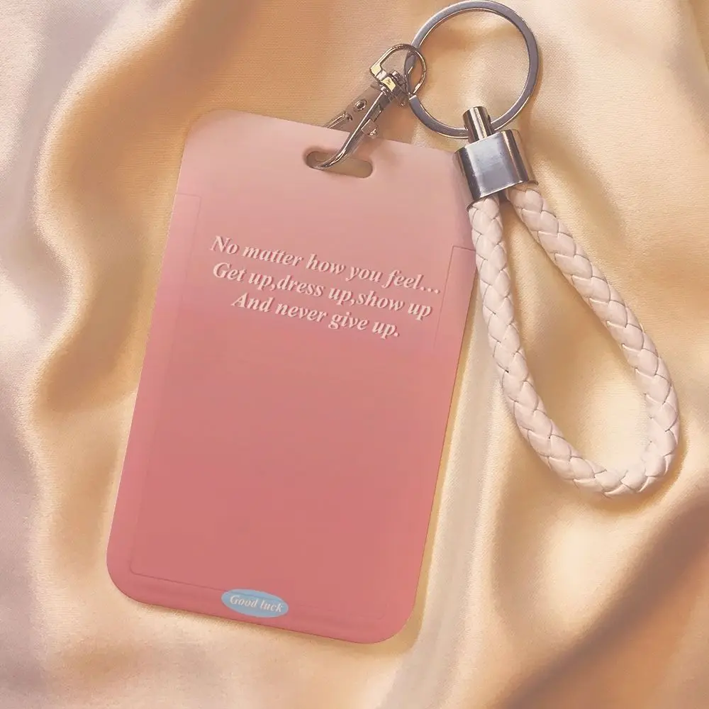 

Cartoon Plastic Business Card Holder Bank ID Holders Badge Holder Student