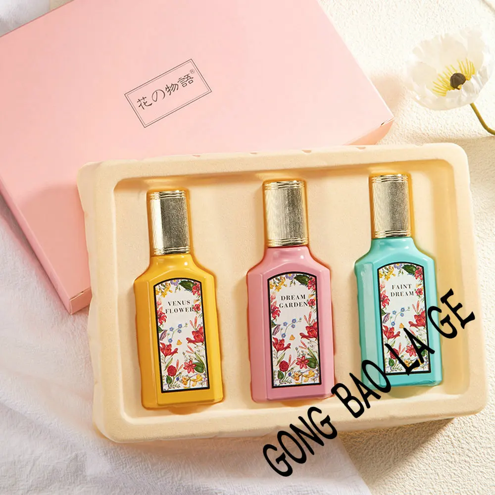 Brand 75ml Women Perfume Gift Box 3PCS Set Pheromone Perfumes De Mujer Originales Floral Scent духи женские стойкие Workdating