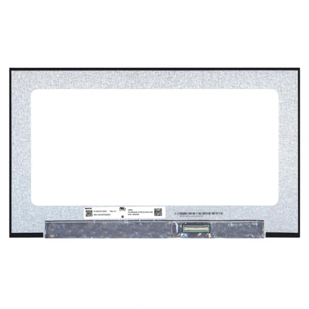 

N140HCN-E5C N140HCN E5C 14 inch LCD IPS Panel FHD 1920x1080 EDP 40pins 220 cd/m² 45% NTSC On-Cell Touch Antiglare