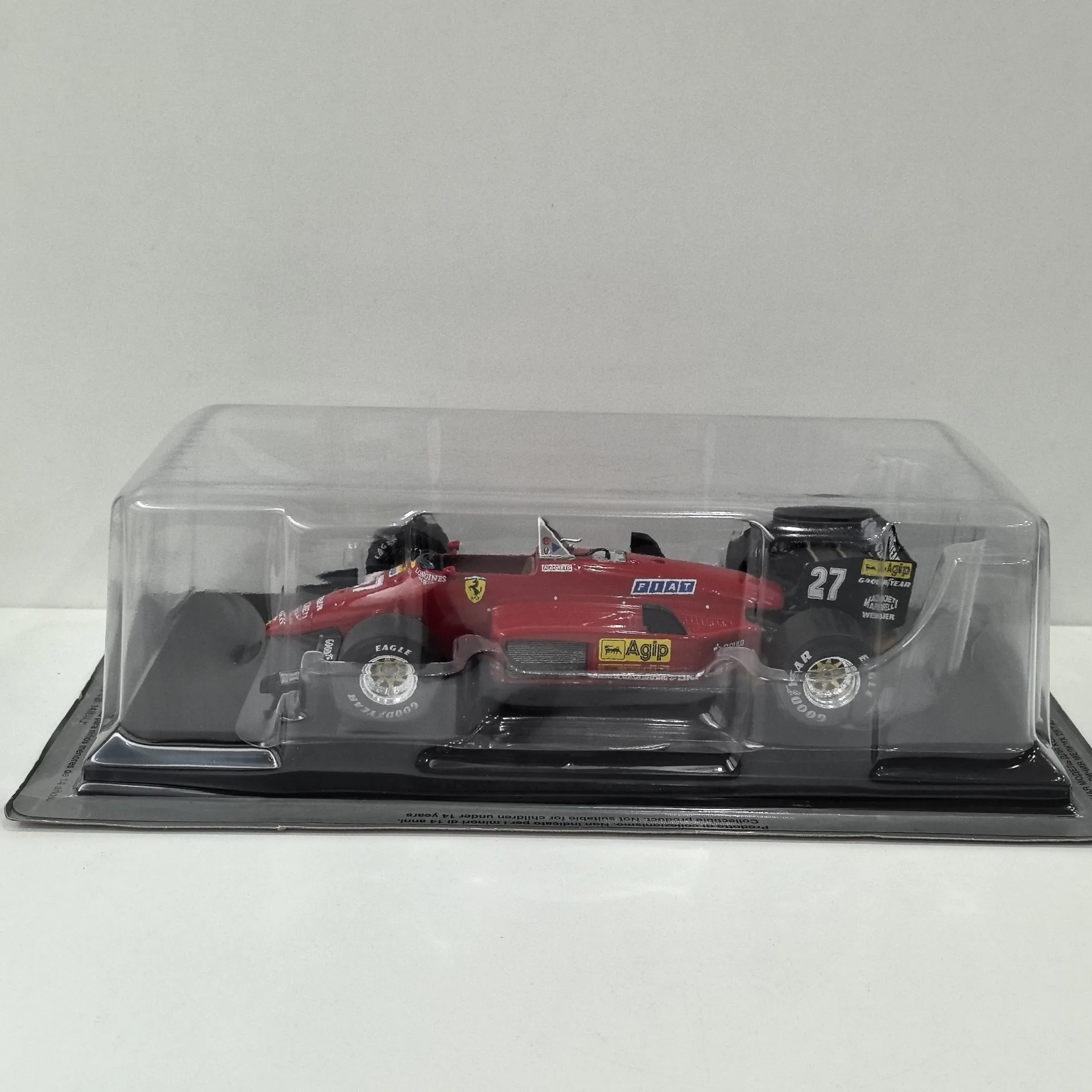 Diecast IXO 1/24 Scale 156-85 #27 1985 F1 N8 Alloy Car Model view 3