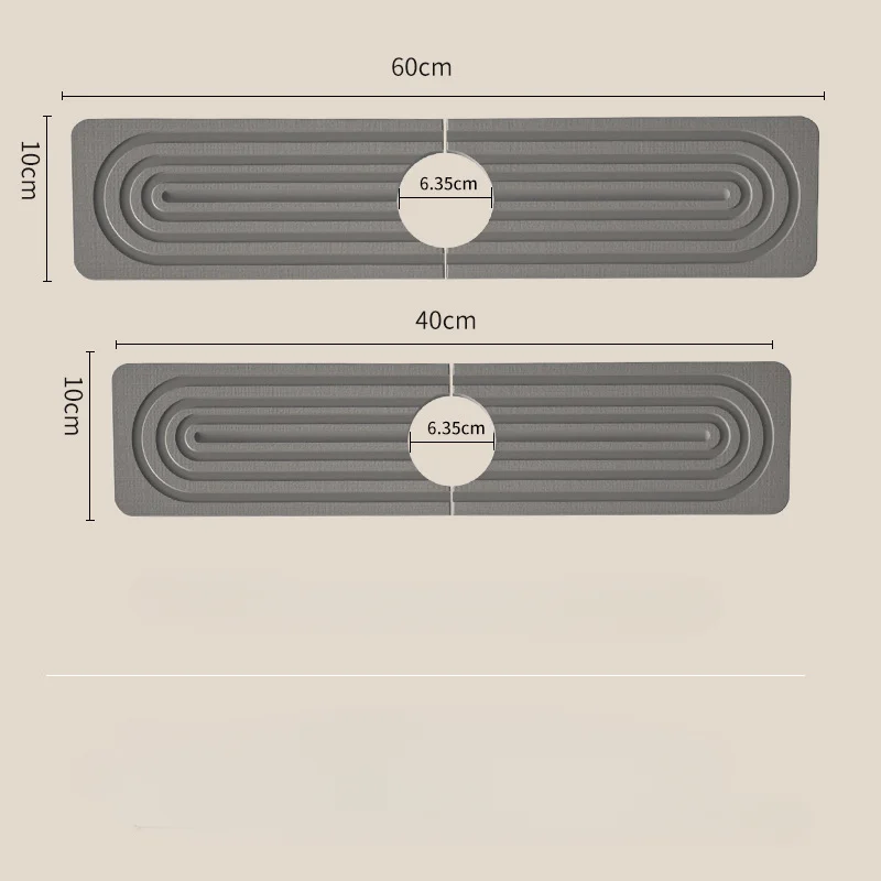 Diatom Mud Water-absorbing Quick-drying Hard Mat Kitchen Bathroom Sink Hand Wash Mat