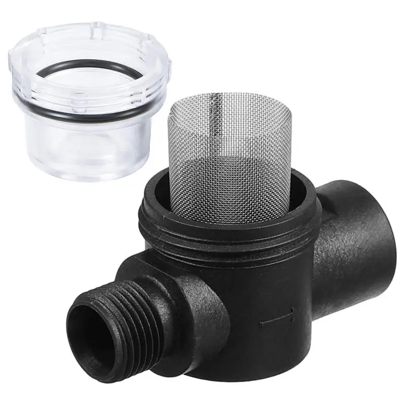 

Water Pump Strainer Mesh Screen Pipe Sprayer Filter Outdoor Powertool Parts Water Filter Attachment Plumbing Strainers for RV