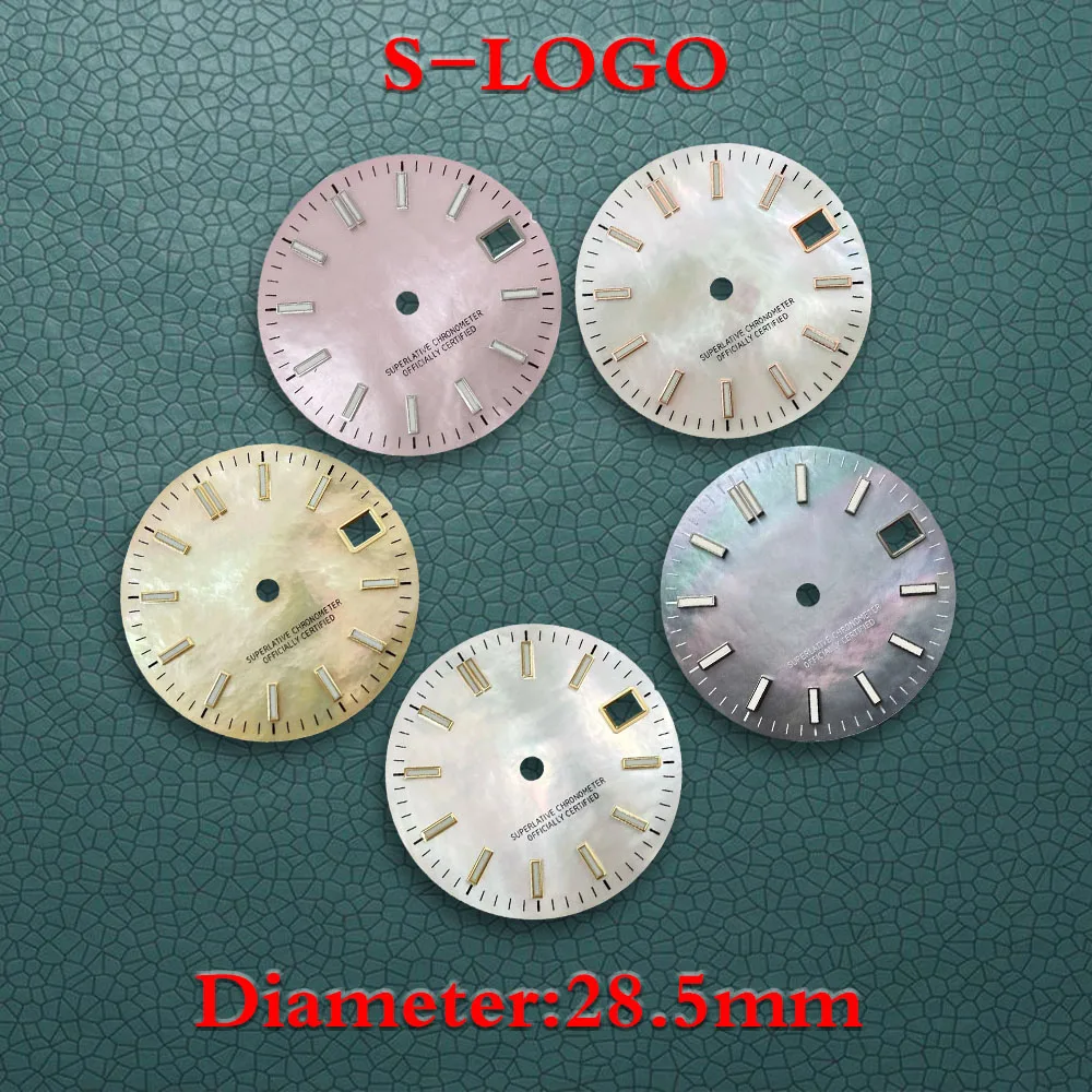 

Высококачественный циферблат с логотипом S 28,5 мм, циферблат NH35, корпус, подходит для механизмов NH35/NH36, инструмент для ремонта аксессуаров для часов