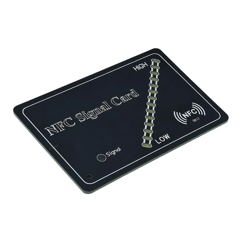 Contactless Power Card NFC Signal Test Card For Professional Debugging Double-sided Visibility Wear-resistant Material