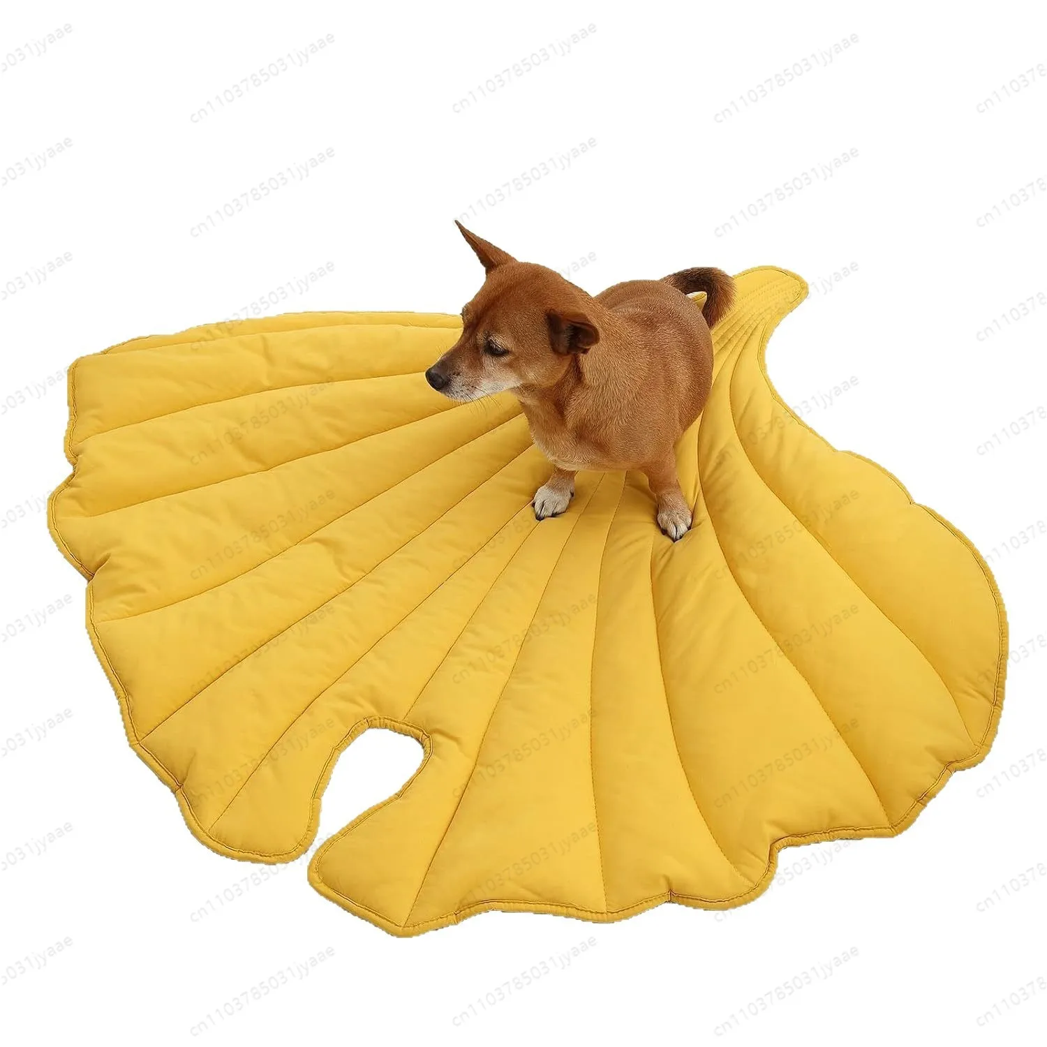 

Pet Cooling Mat (Leaf Shape) - Washable, Non-Slip Summer Pet Pad, Durable Cotton Lightweight Pet Supplies
