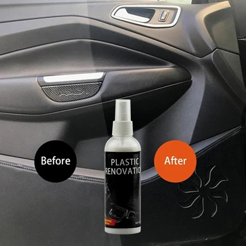 

Car Plastic Parts Retreading Agent Instrument Panel Care Wax Auto Interior Plastic Renovated Coating Polishing Liquid