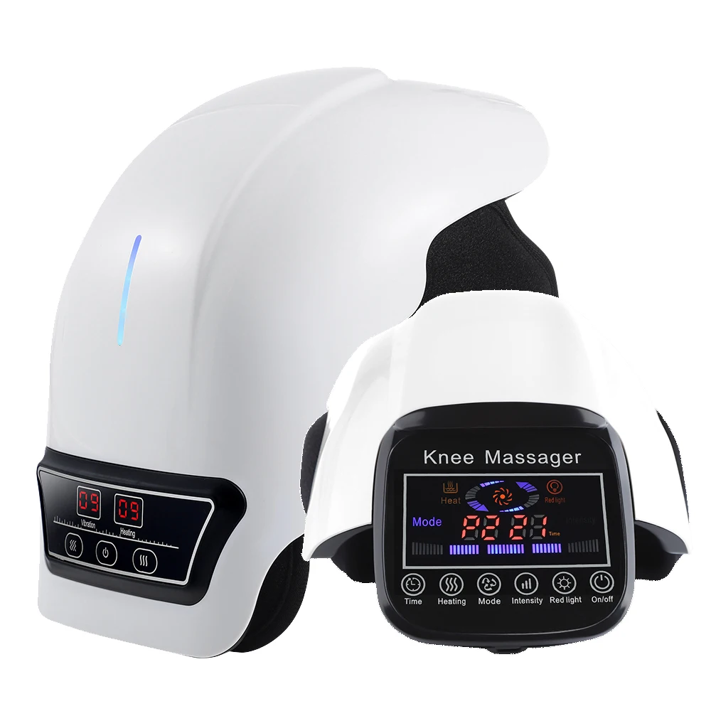 3 في 1 الذكية اللاسلكية الحرارة جهاز تدليك الركب للكتف الكوع الضوء الأحمر الاهتزاز المفاصل هدفين ضغط الهواء الحرارية غطاء الركبة التفاف