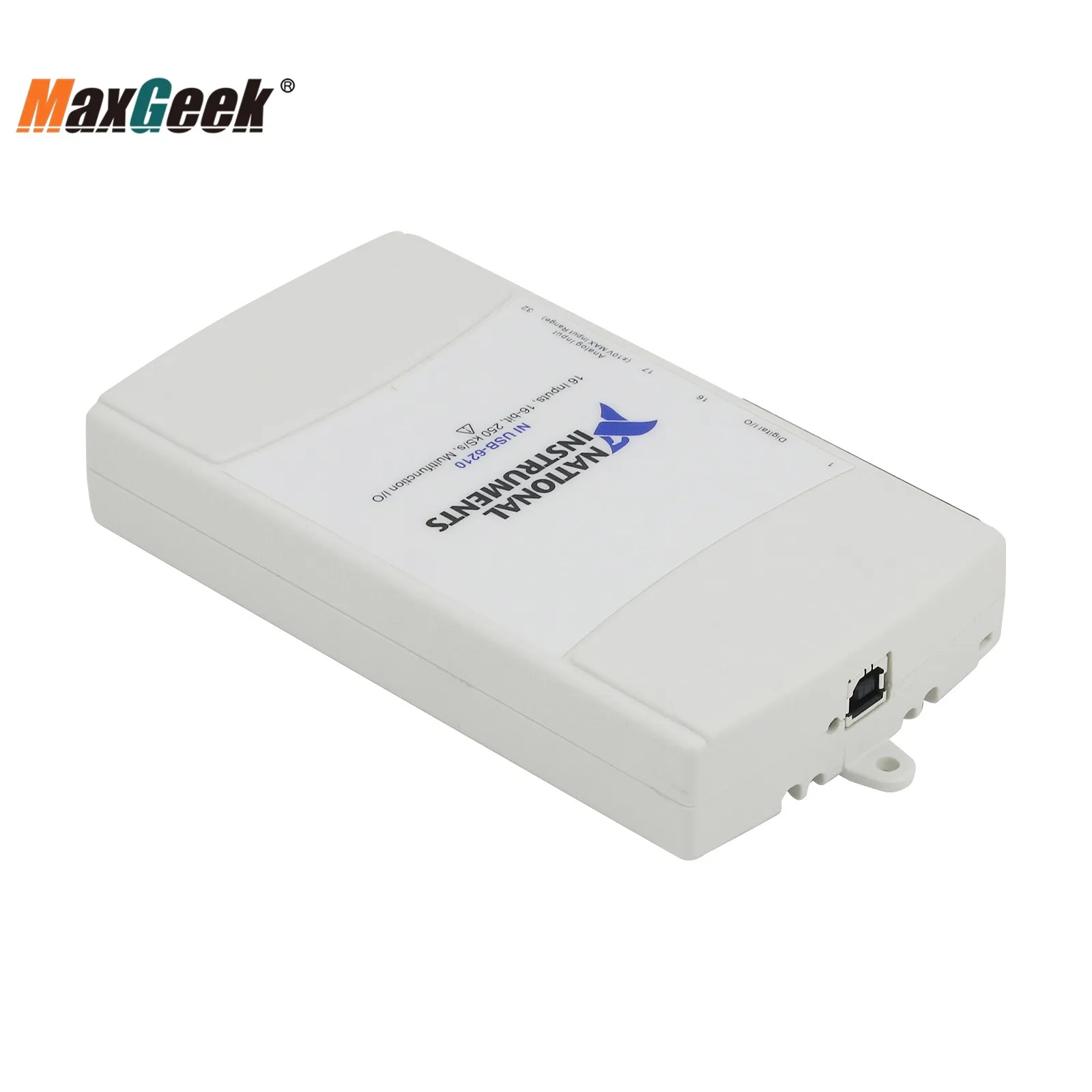 Maxgeek USB-6210 OEM karta do przechowywania danych DAQ USB 779675-01 16 wejście 16Bit 250KS/s wielofunkcyjne wejścia/wyjścia dla NI