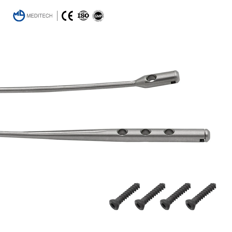 CZMEDITECH Radius Intramedullary Nails and Ulna Intramedullary Nails, Titanium Alloy Material