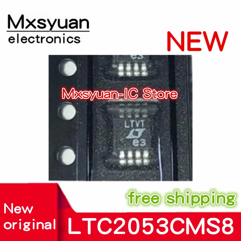 

5PCS~20PCS/LOT LTC2053CMS8 LTC2053CMS8#TRPBF LTVT MSOP8 Mxsyuan 100% New original