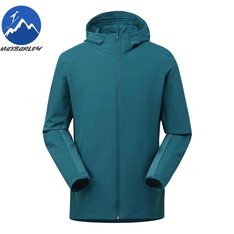 Maxbarley Premium Men Jacket Classic Hooded Outdoor Adventure Waterproof Coat Fashion Daily Style Lightweight Autumn Garment