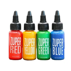 1pcs Professional 35ML/Bottle Pigment Inks Easy to colorSafe Semi-Permanent Tattoo Paints Supplies For Beauty Body Art Tool