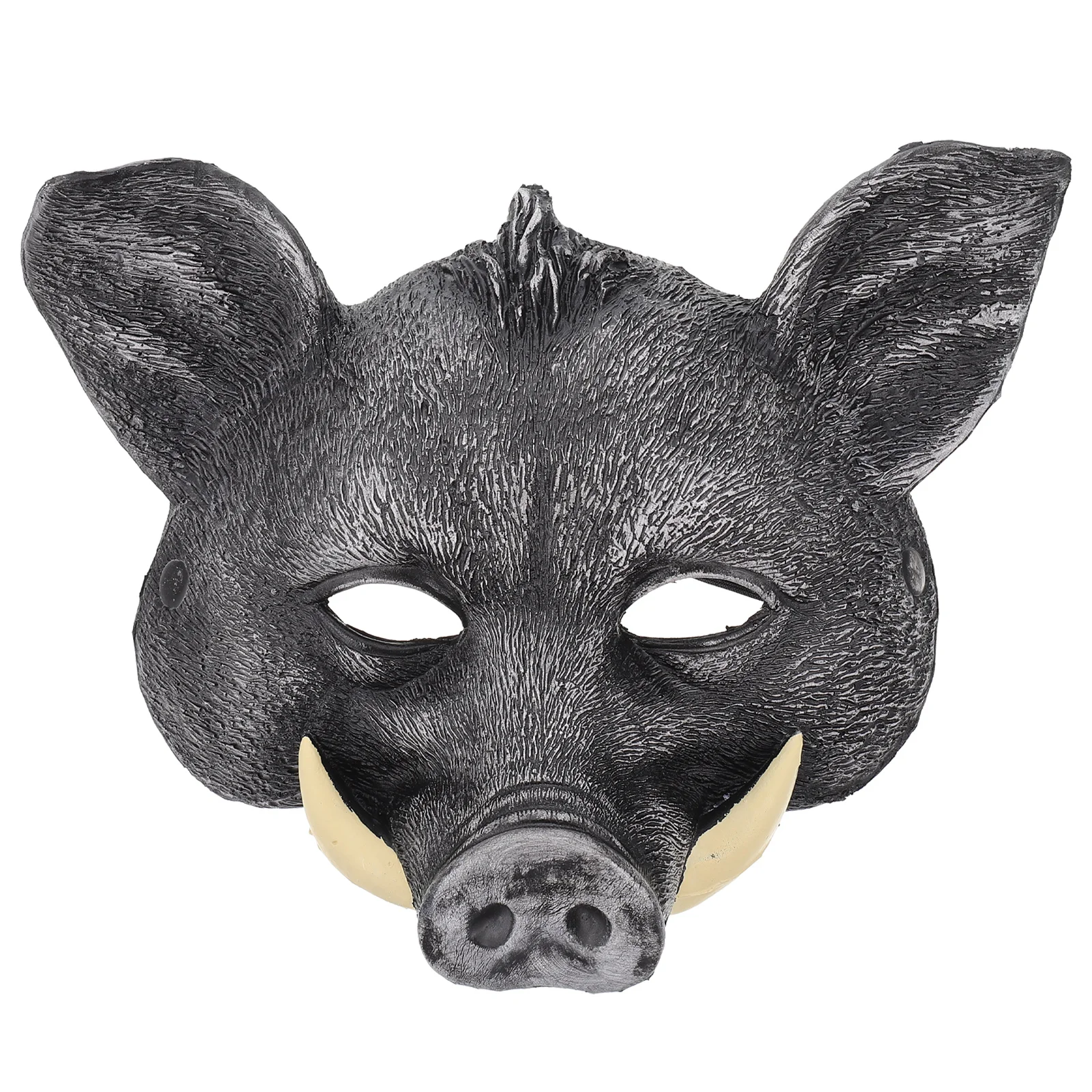 Masquerade Boar Mask Decorations Lovely Masks Black Pu Party Cosplay Prop Man Costumes