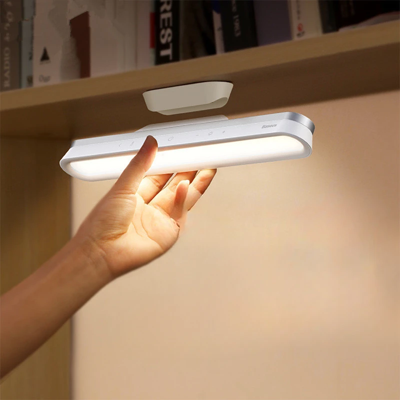 2024 High-quality Magnetic Light Color Infinite Dimming Charging Reading Desk Lamp Suitable for Dormitory Rooms and Families