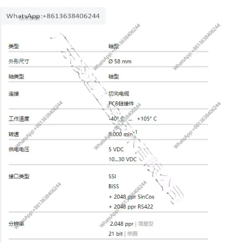 Kübler encoders 99500010875 elevator rotary encoders Quality assurance