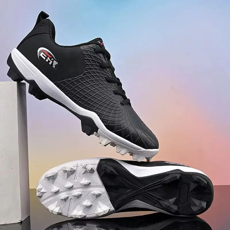 

Лидер продаж 2025 года, мужские бейсбольные кроссовки большого размера, мужские противоскользящие бейсбольные кроссовки, мужские