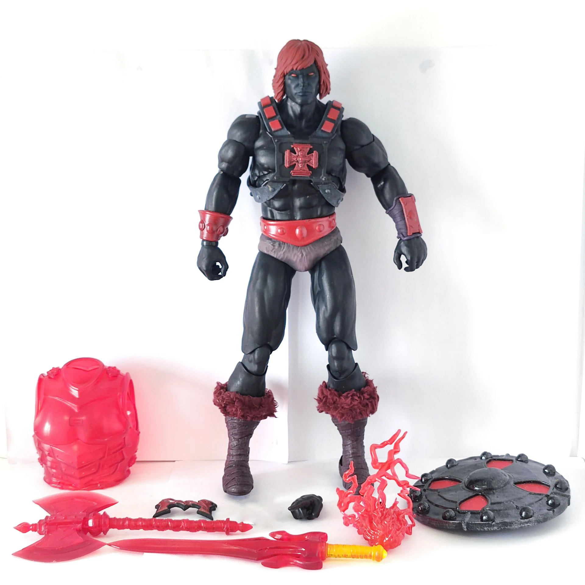 

Mondo Anti-Eternia Black Heman Incomplete Accessory 1/6 Scale 12" Loose Action Figure