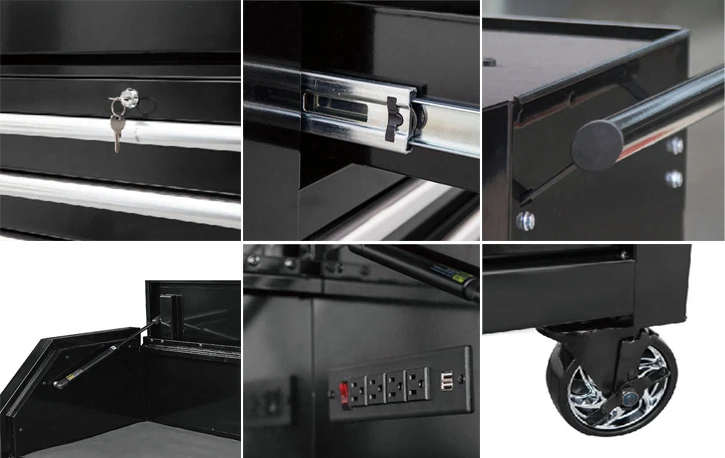 

Self Selected Auto Handle Tool With 7 Drawers Roll Mechanic Tool Chest