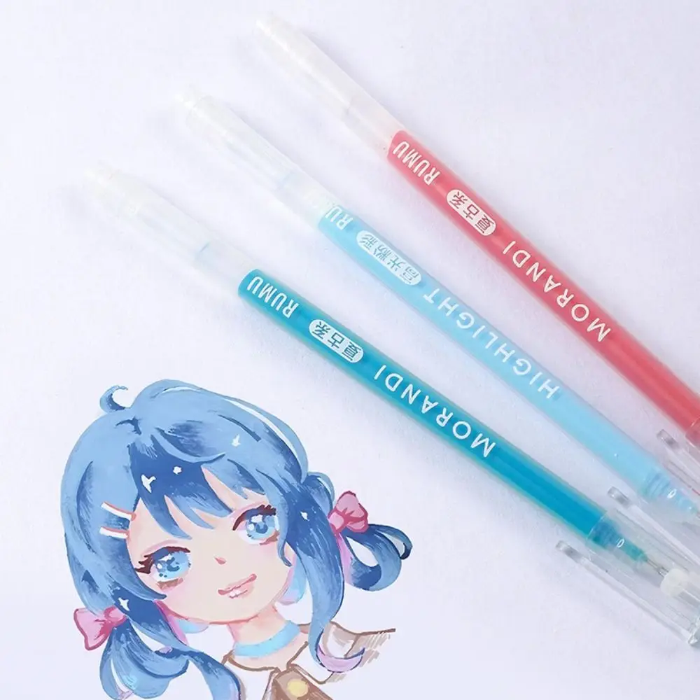 9 Colors Hand Accounting Pen Set Quick Drying Large-capacity Color Gel Pen Writing Tools Neutral Pen School Office