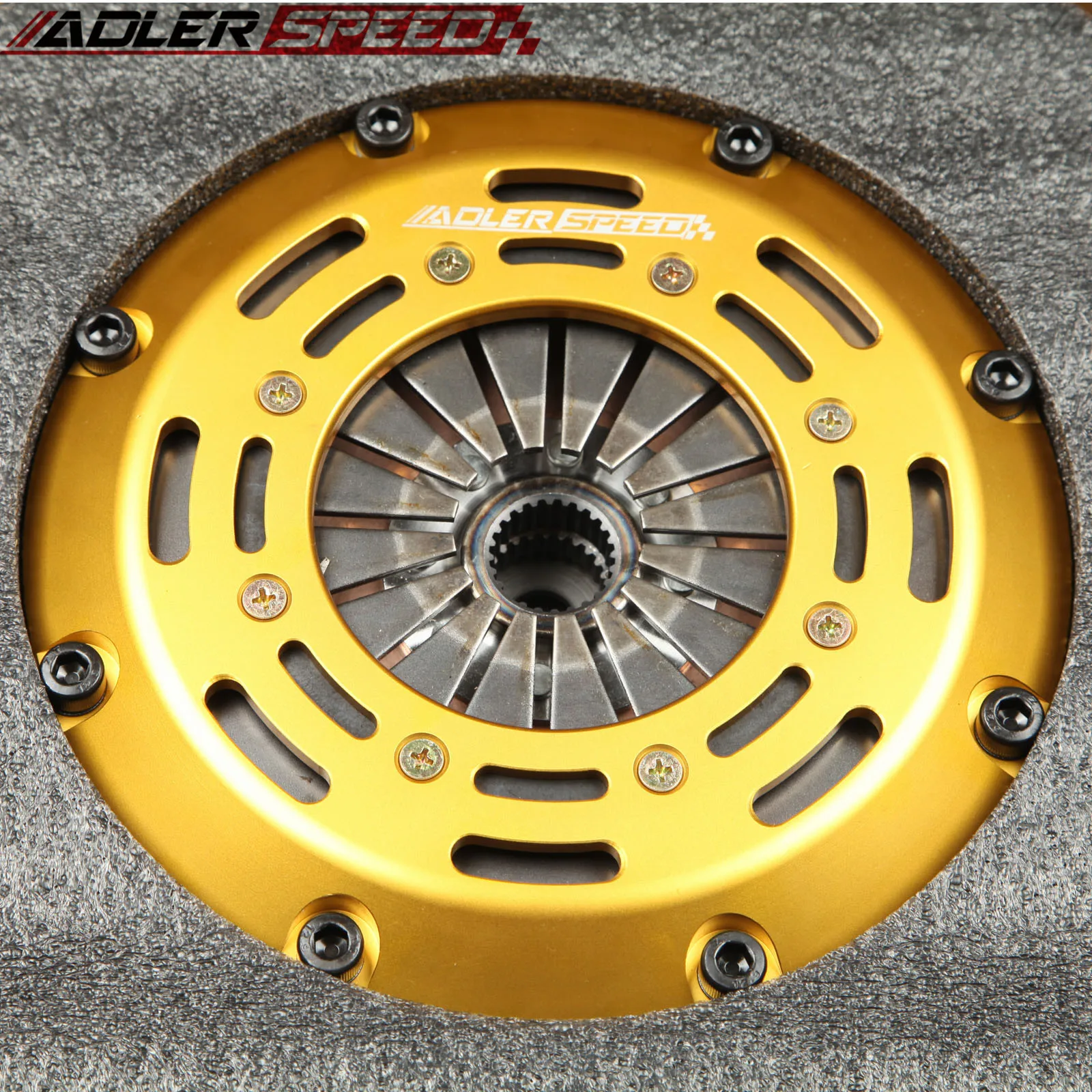 ADLERSPEED Racing Clutch Twin Disc For Honda Civic CR-V Acura B-series B16 B18 B20 Standard