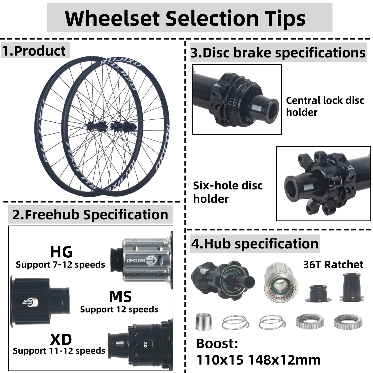 Rujixu 26/27.5/29 I… - image
