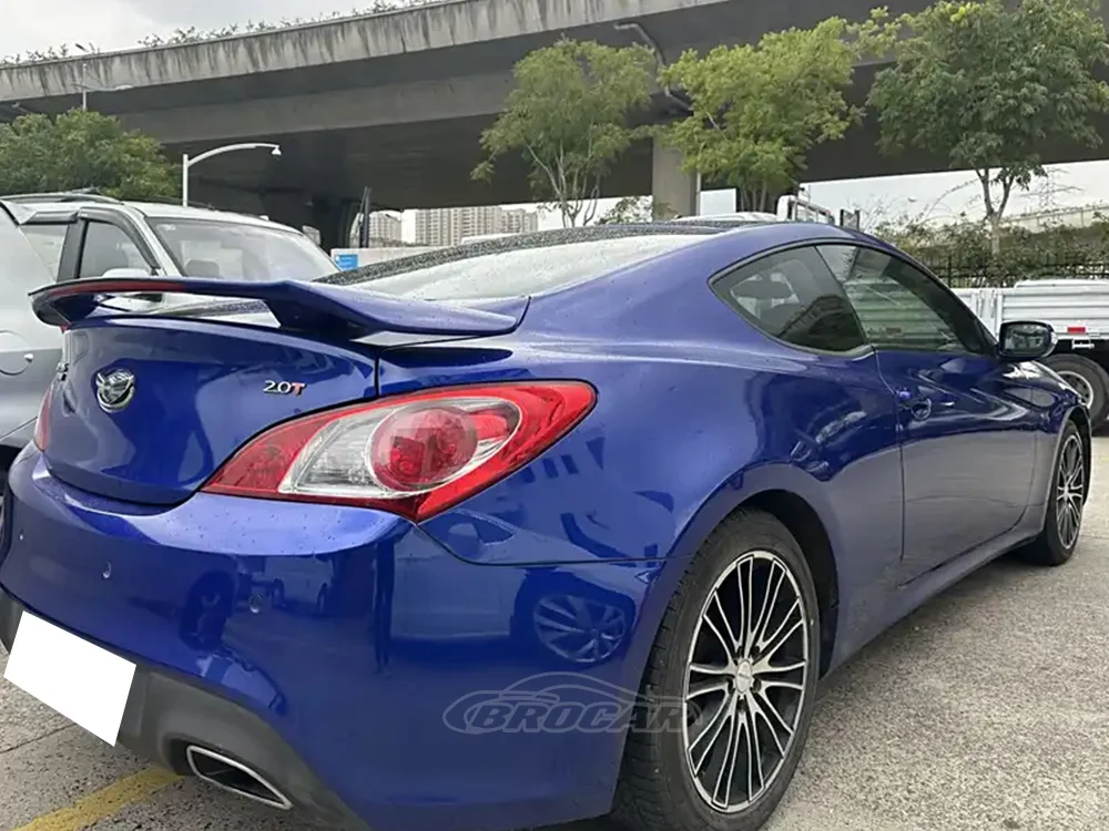 For 2009-2013 Hyundai Genesis Coupe Tiburon Tusacni Original High Quality FRP Real Carbon Fiber Spoiler Trunk Boot Wing Spoiler