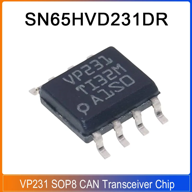 

1-5PCS SN65HVD231DR VP231 SOP8 Sleep Mode CAN Transceiver chip