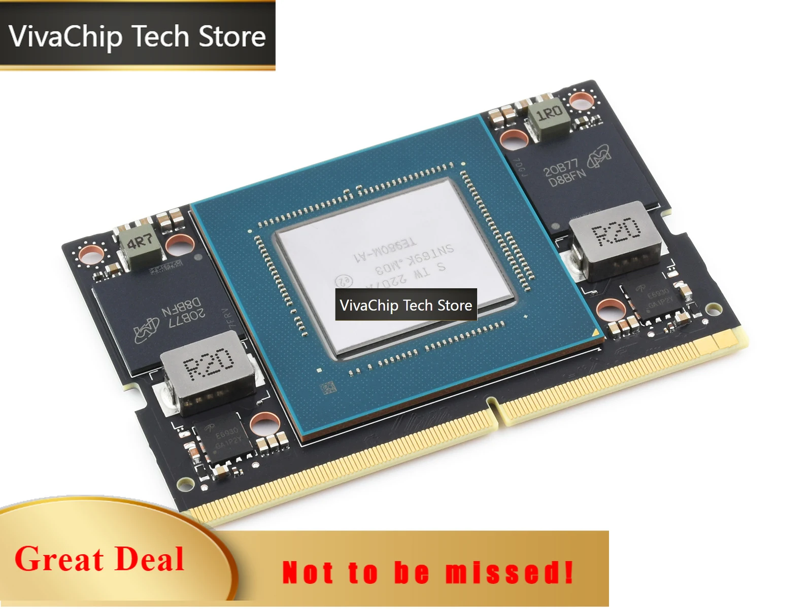 VivaCTNVIDIA Jetson Orin NX AI Development Module, System-on-Module, NANO Size, 16GB 128-bit LPDDR5, up to 100TOPS