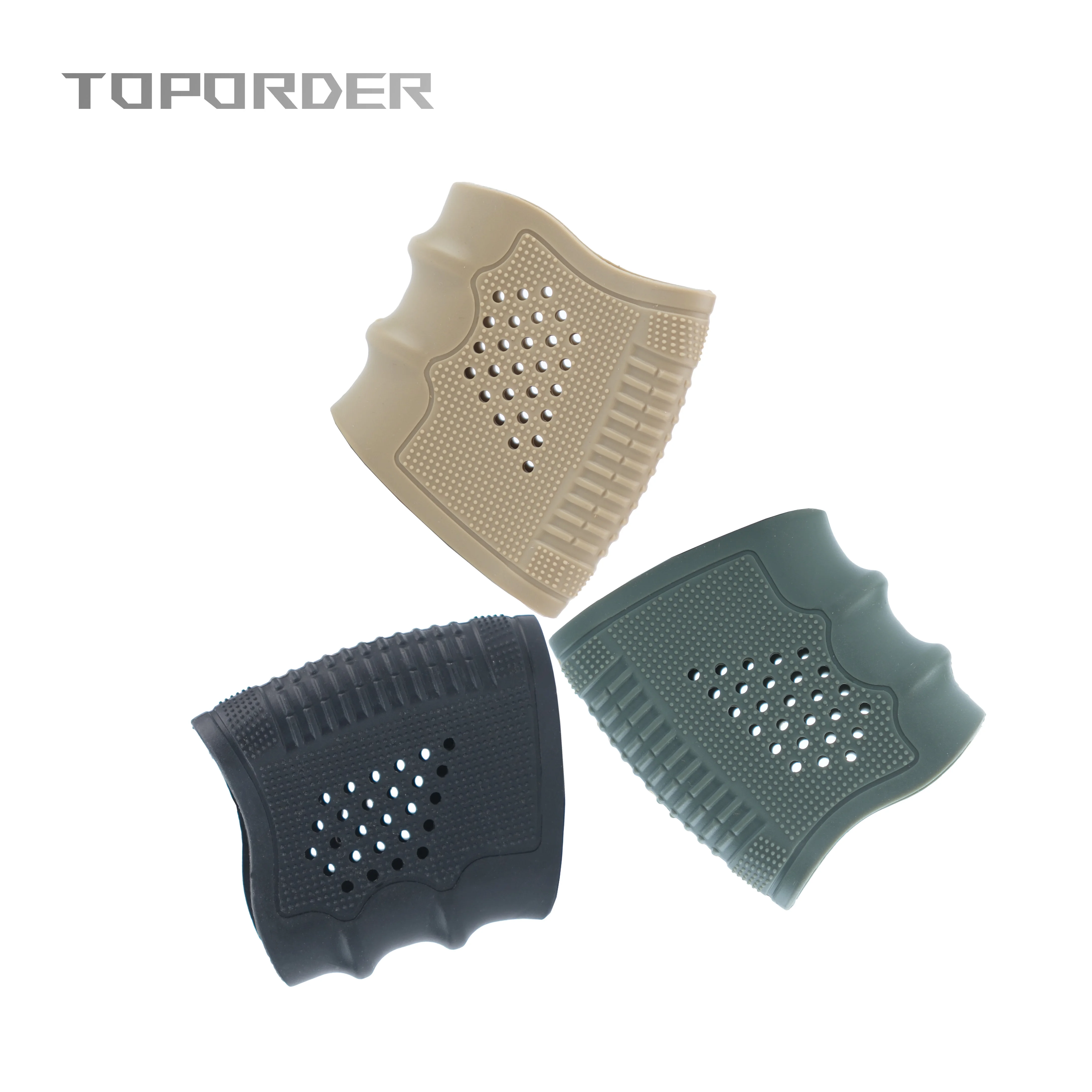 The tactical Glock rubber grip cover anti-slip protective cover is suitable for various models