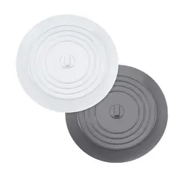Tub Stopper Large Silicone Drain Plug Bathtub Drain Stopper Bathroom Hair Stopper Flat Suction Cover for Kitchen Bathroom