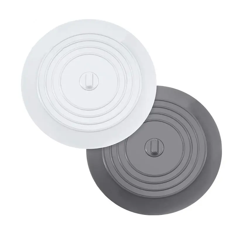 Tub Stopper Large Silicone Drain Plug Bathtub Drain Stopper Bathroom Hair Stopper Flat Suction Cover for Kitchen Bathroom
