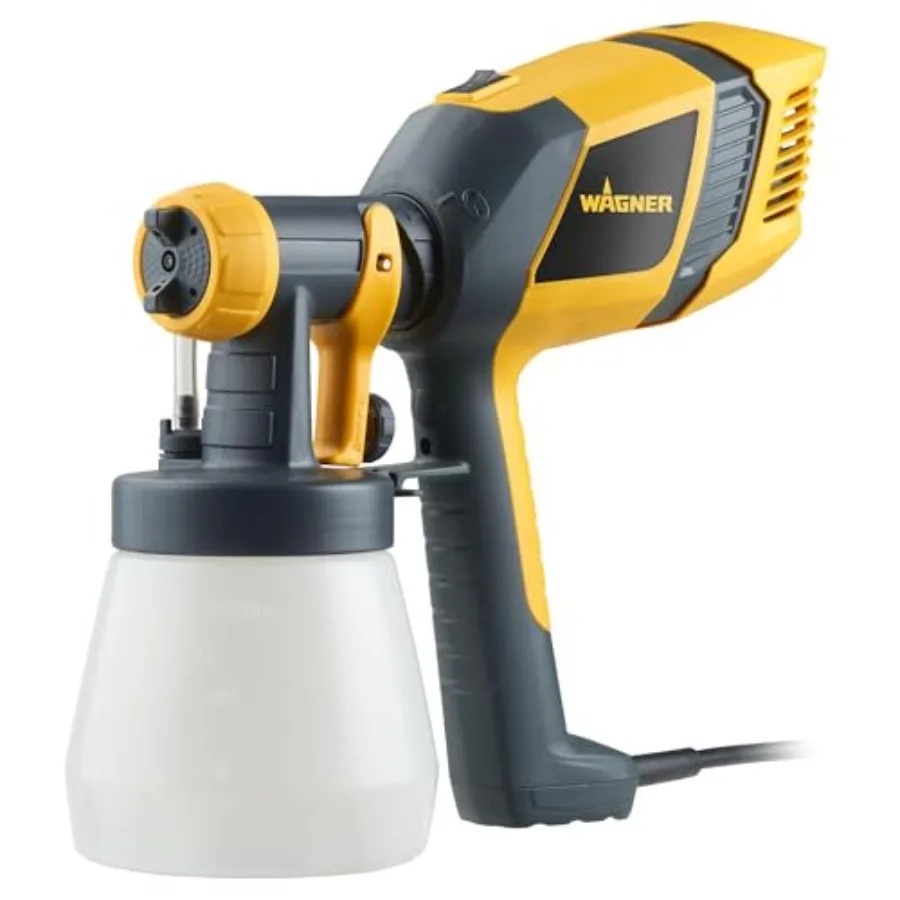 

Ручной распылитель Spraytech Control Spray QX2 HVLP для нанесения покрытий, идеально подходит для окрашивания заборов, террас, решеток и многого другого, 3 режима распыления, регулируемые.