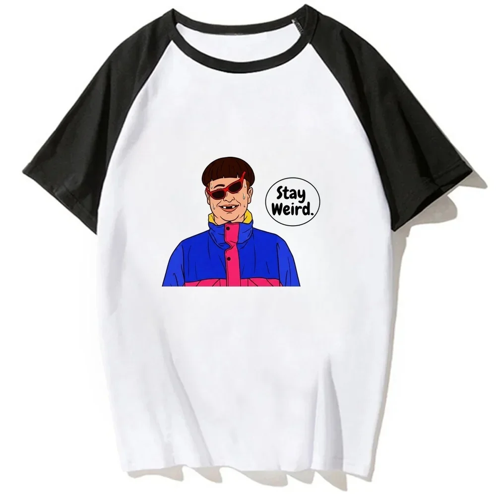 Oliver Tree t-shirt female 80s anime kawaii top tees grunge manga 80s Retro clearance sales