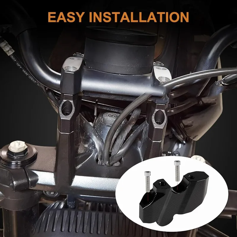 

Motorcycle parts Handlebar Risers Clamp for Sportster S 1250 RH1250 SS1250 2021 2022 2023