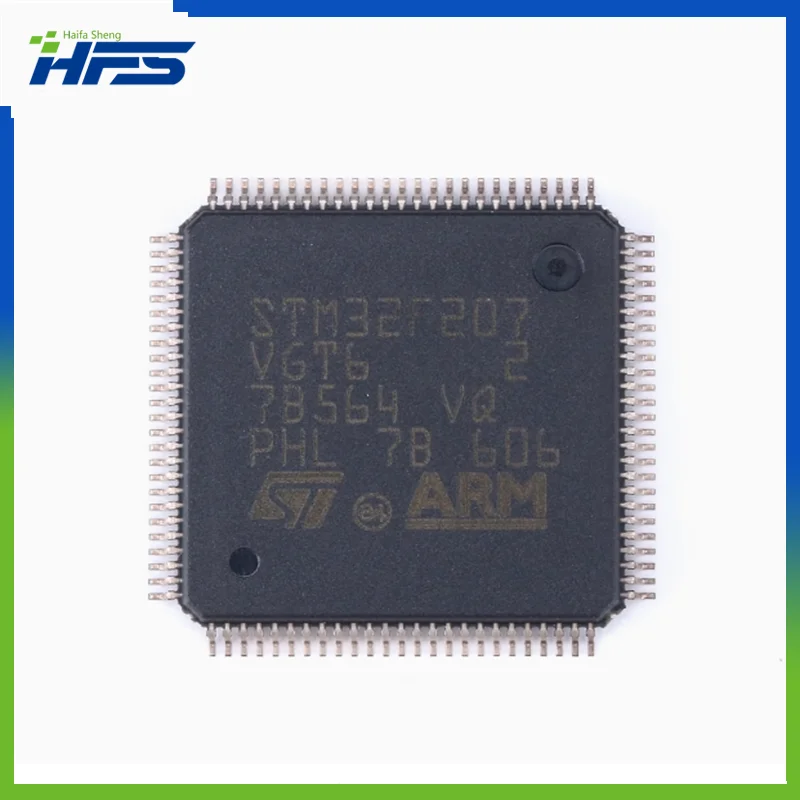 

Original genuine STM32F207VGT6 LQFP-100 ARM Cortex-M3 32-bit microcontroller MCU