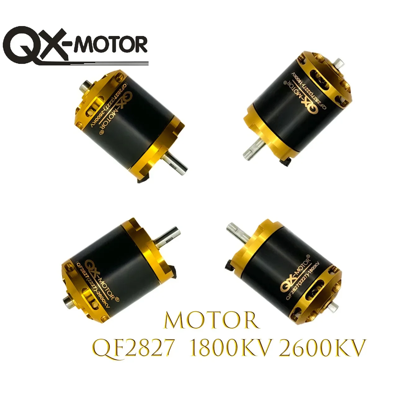 QX-Motor Całkowicie drut miedziany Silnik bezszczotkowy 70 mm EDF12 Ostrza QF2827 z 60A 80A ESC do zdalnie sterowanego samolotu zabawkowego RC