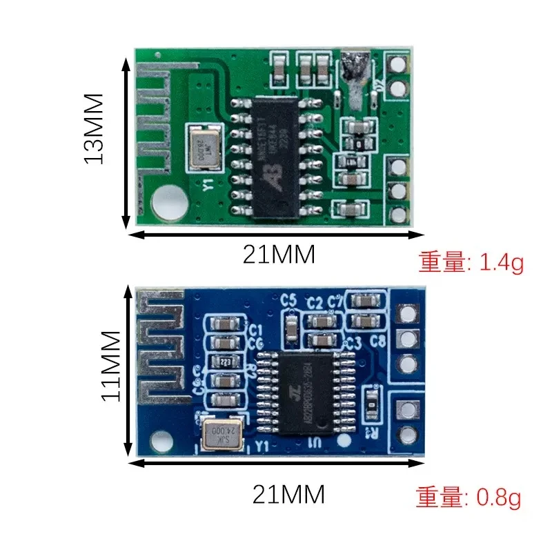 Mono Bluetooth 5.0 Audio Module 5V 12V Wireless Music Player Speaker Receiver Modified Amplifier Board