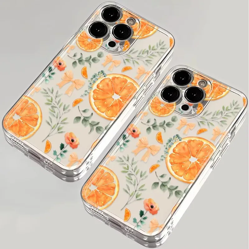 

Cute Transparent Silicone Phone Case For iPhone 16 15 11 12 14 13 Pro Max Mini X XSMax XR 7 8 Plus SE4 16e Girls Silica Covers