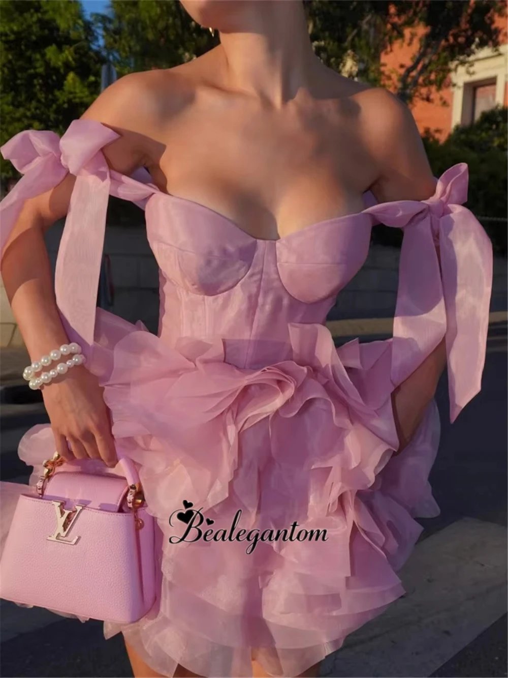 

Bealegantom Girls Mini Short Homecoming Dresses Sweetheart Bow Sleeveless Cocktail Birthday Prom Party Graduation Hoco Dress H14