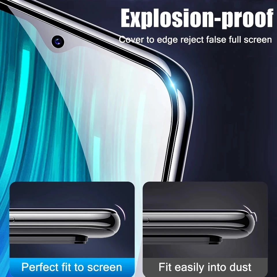 3 Piezas Vidrio Templado para Xiaomi Redmi Note 11 12 Pro Plus 5G 9S 10S 11S Note 10 9 8 Pro 10C 9A 8 Protector de Pantalla 4