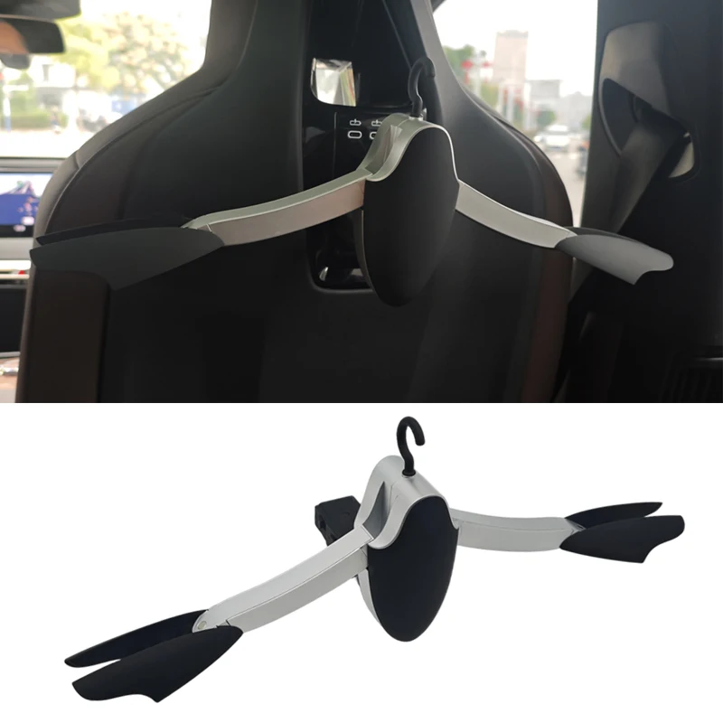 For BMW X7 X6 X5 X3 IX Series 5 7 I5 I7 2023 2024 2025 2026 Car Trouser Clothes Rack Folding Holder Stand Accessories Trim