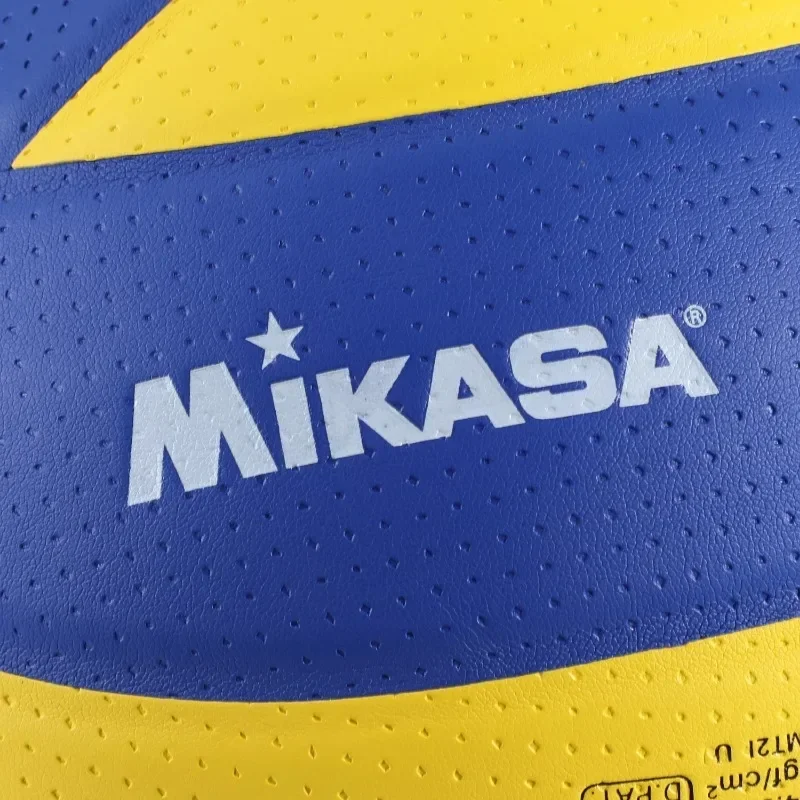 Mikasa-Vôlei de Fibra Ultra Fina, Couro PU, Treino Macio, Interior e Exterior, Praia, Alta Qualidade