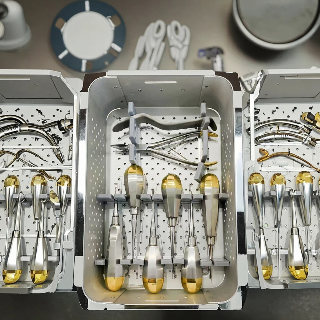 

Высококачественный набор ветеринарных инструментов темно-синего цвета из 15 предметов, одобренный CE для клиники для домашних животных